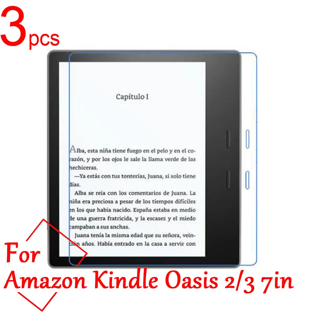 3pcs/lot Ultra Clear/Matte/Nano anti-Explosion LCD Screen Protector Film Cover For Amazon Kindle Oasis 2/3 7in Protective Film 
3pcs/lot Ultra Clear/Matte/Nano anti-Explosion LCD Screen Protector Film Cover For Amazon Kindle Oasis 2/3 7in Protective Film
