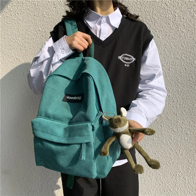 

Oxford Backpack 2022 New Trend Women Backpack Wild Fashion Shoulder Bag Small Canvas Teen Girl School bag Mochilas Female