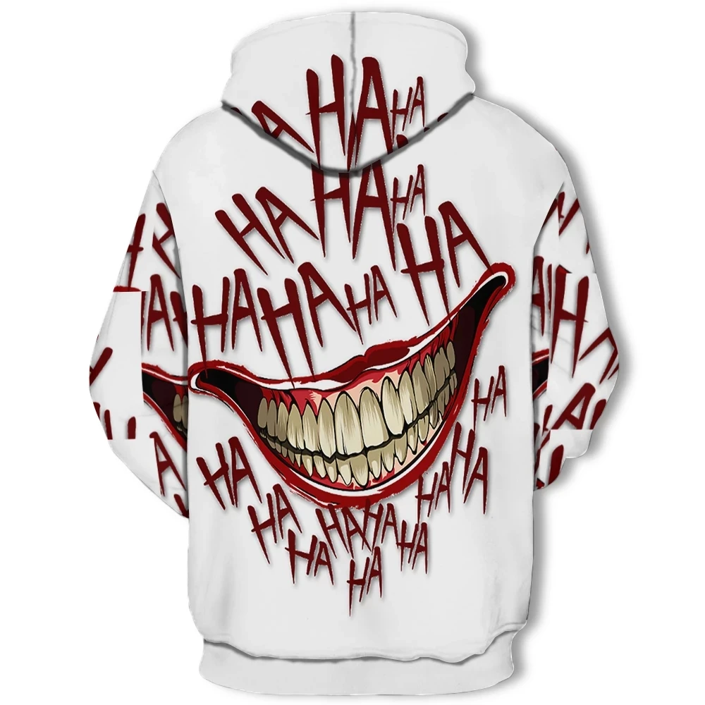 2021 Clown Big Mouth 3D Printed Sweatshirt Hoodie Men and Women Hip Hop Fun Autumn Street Wear Hoodie Hoodie Couple Wear
2021 Clown Big Mouth 3D Printed Sweatshirt Hoodie Men and Women Hip Hop Fun Autumn Street Wear Hoodie Hoodie Couple Wear