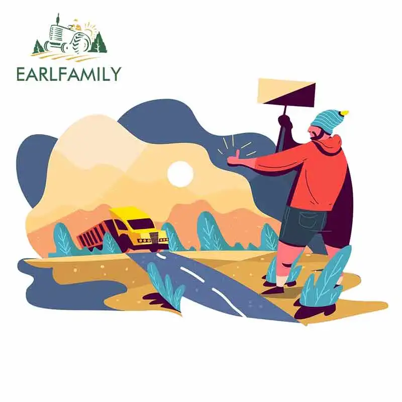 EARLFAMILY 13 см x 8,6 см Hitch Hiker виниловые наклейки на машину JDM бампер багажник грузовик графика лобовое стекло бампер окна RV наклейки на фургон
EARLFAMILY 13 см x 8,6 см Hitch Hiker виниловые наклейки на машину JDM бампер багажник грузовик графика лобовое стекло бампер окна RV наклейки на фургон