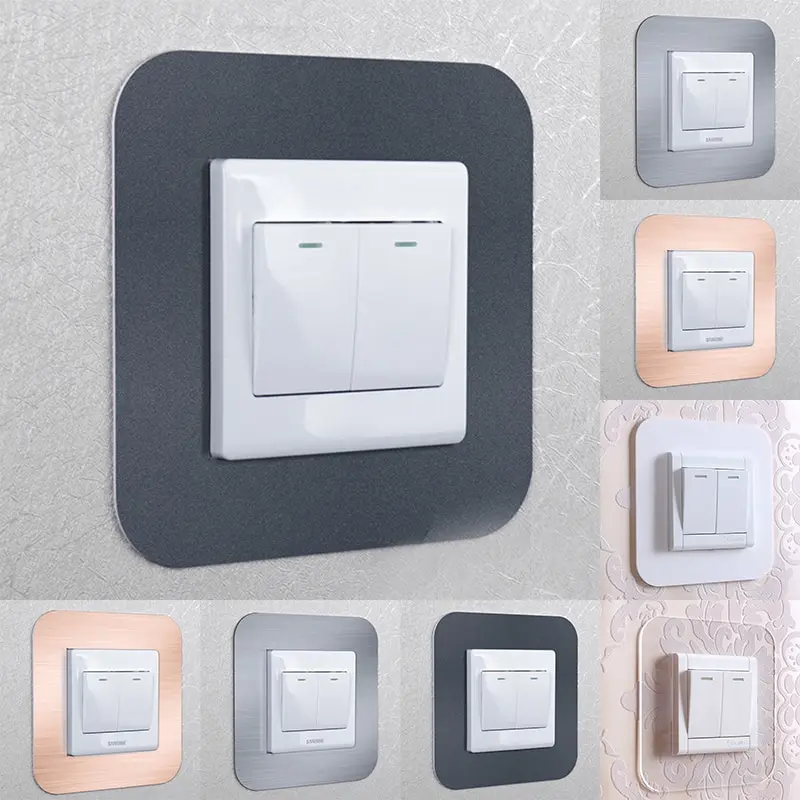 Simple Anti-Dirty Buckle Type Non-Adhesive Acrylic Switch Sticker Protective Cover For Living Room Bedroom Dustproof Protective
Simple Anti-Dirty Buckle Type Non-Adhesive Acrylic Switch Sticker Protective Cover For Living Room Bedroom Dustproof Protective