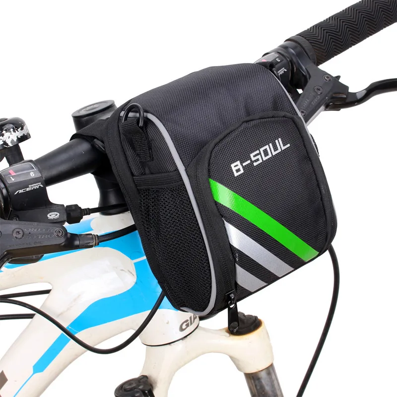 B-SOUL Mountain Bike Bicycle Handlebar Faucet Bag Electric Scooter Head Bag Outdoor Riding Equipment
B-SOUL Mountain Bike Bicycle Handlebar Faucet Bag Electric Scooter Head Bag Outdoor Riding Equipment