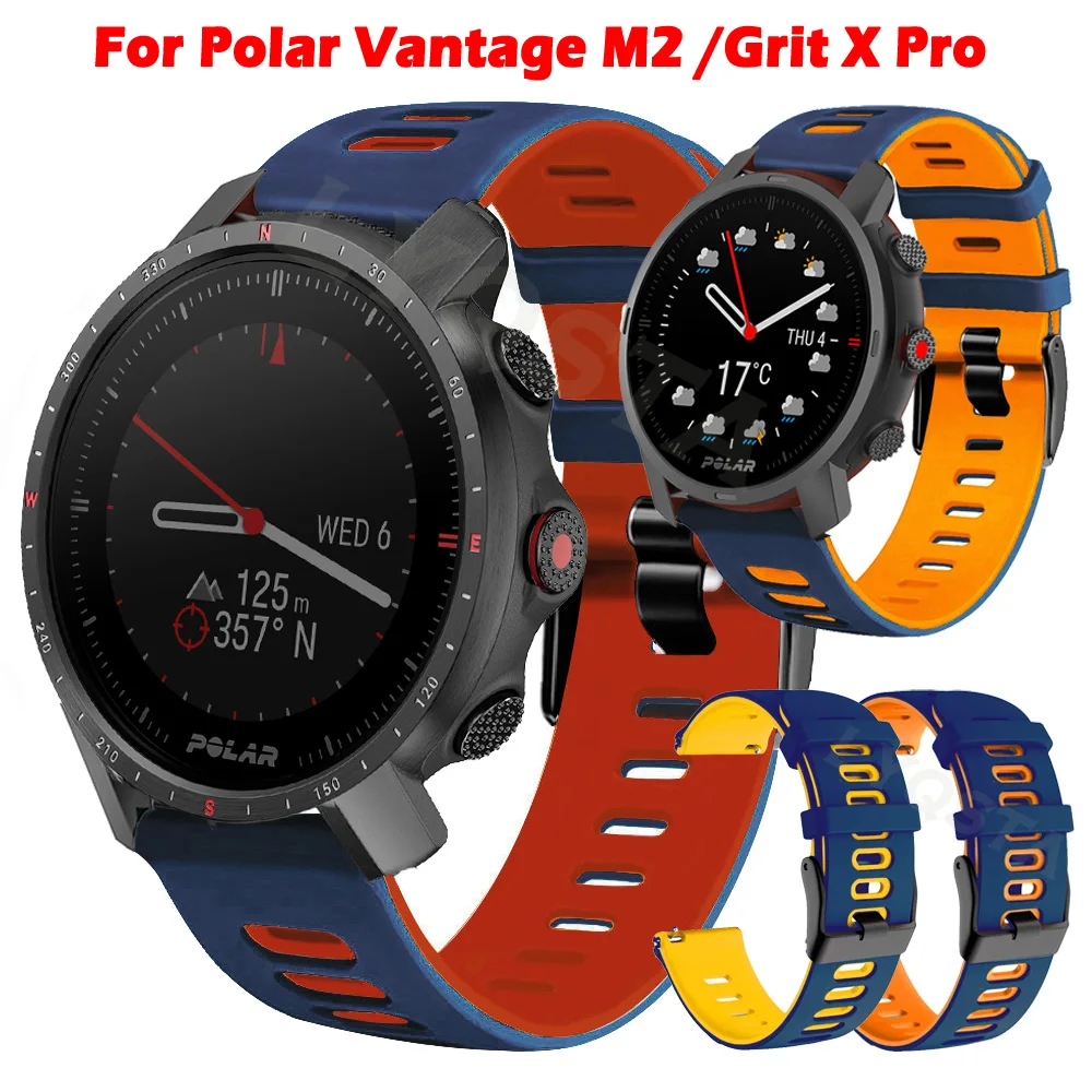 Спортивный силиконовый ремешок для смарт-часов Polar Vantage M M2, браслет для Polar Ignite/Ignite2/Unite/Grit X Pro, ремешок на запястье
Спортивный силиконовый ремешок для смарт-часов Polar Vantage M M2, браслет для Polar Ignite/Ignite2/Unite/Grit X Pro, ремешок на запястье