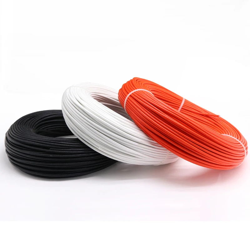 Square 0.3 0.5 1 2 4 6mm Fiber Braided Silicone Rubber Wire Insulated Heat-resistant cable Copper High Temperature Carbon Warm
Square 0.3 0.5 1 2 4 6mm Fiber Braided Silicone Rubber Wire Insulated Heat-resistant cable Copper High Temperature Carbon Warm
