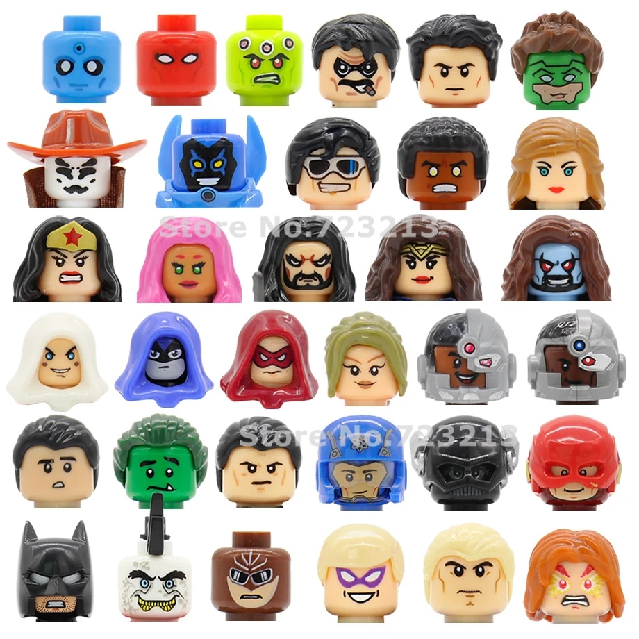 Feleph Single Sale Comics Figure Head Cartoon Building Block kit Model Toys for Children XINH 172-179 347-354
Feleph Single Sale Comics Figure Head Cartoon Building Block kit Model Toys for Children XINH 172-179 347-354