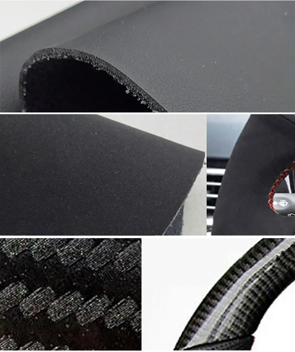 Shop Generic YujiHong Car Steering Wheel Covers Case for VW Golf 6 GTI