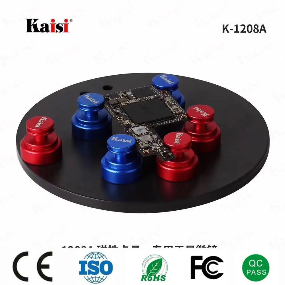 

Kaisi Tool Parts K-1208A Magnetic PCB Motherboard Holder Specially For Microscope Holding For Iphone Repair