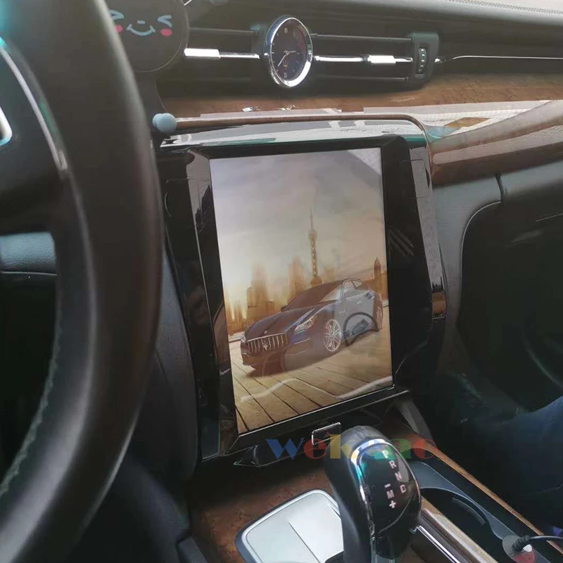 Wekeao Vertical Screen Tesla Style 10.4" Android 9.0 Car Radio Automotivo For Maserati Quattroporte Car DVD Multimedia Player 4G 
Wekeao Vertical Screen Tesla Style 10.4" Android 9.0 Car Radio Automotivo For Maserati Quattroporte Car DVD Multimedia Player 4G