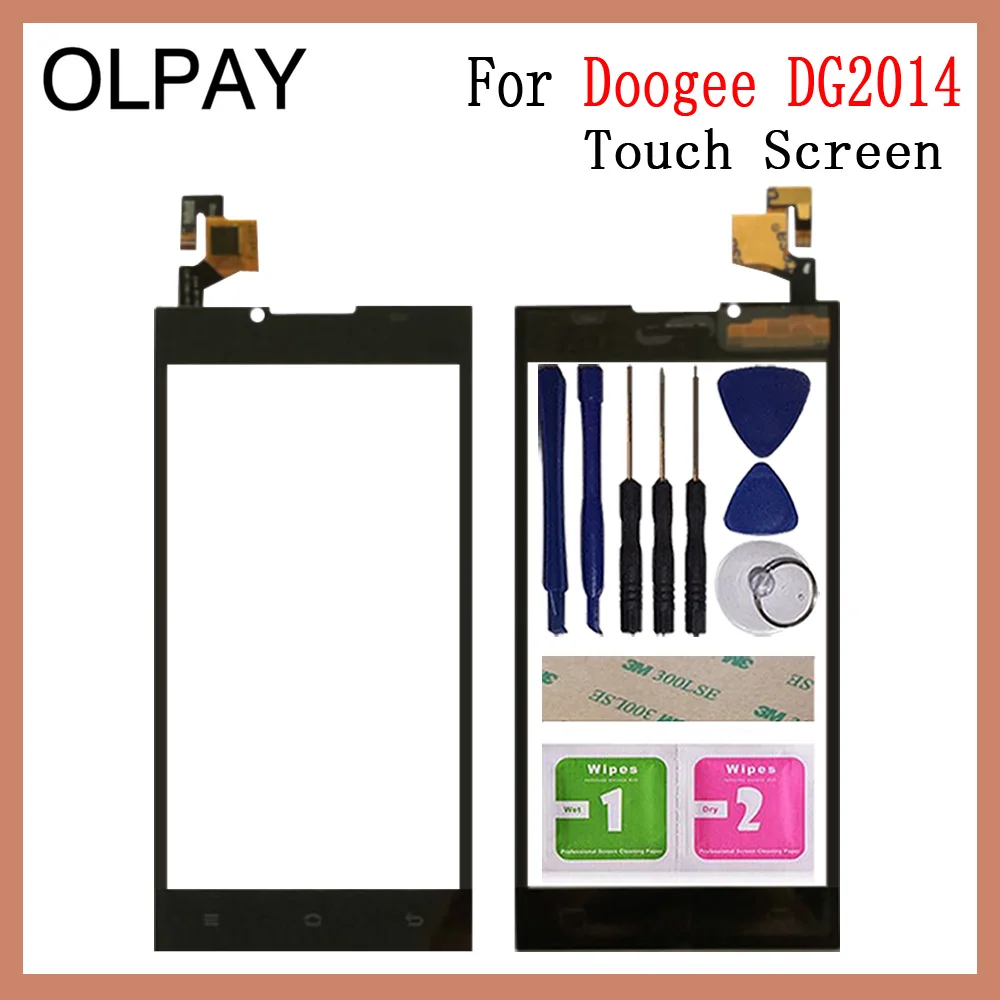 5 0 ''Новый 100% мобильный телефон сенсорный экран Для Doogee DG2014 дигитайзер сенсор