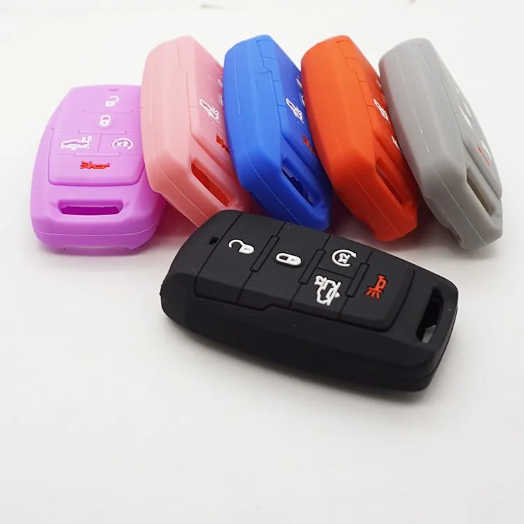 Cocolockey 5 Button Silicone Car Key Cover Case Holder for Dodge RAM 1500 Limited LongHorn 2019 2020 
Cocolockey 5 Button Silicone Car Key Cover Case Holder for Dodge RAM 1500 Limited LongHorn 2019 2020