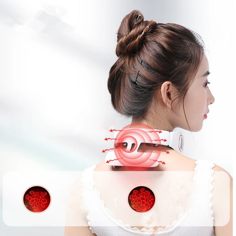 Smart netic Pulse Heated Electric Shoulder Neck Massager Fatigue Pain Relief Cervical Massage with Remote Control
Smart netic Pulse Heated Electric Shoulder Neck Massager Fatigue Pain Relief Cervical Massage with Remote Control