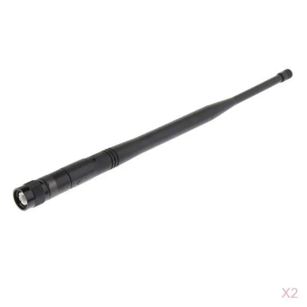 2 Pack DIY UHF Microphone without Wire Mic Connector Antenna Signal Line Black
2 Pack DIY UHF Microphone without Wire Mic Connector Antenna Signal Line Black
