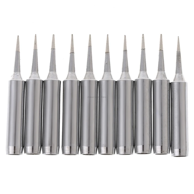 10 Pcs Lead Free Replacement Soldering Solder Iron Tips 900M-T-I For Hakko Saike' 936 852d+ 909D
10 Pcs Lead Free Replacement Soldering Solder Iron Tips 900M-T-I For Hakko Saike' 936 852d+ 909D