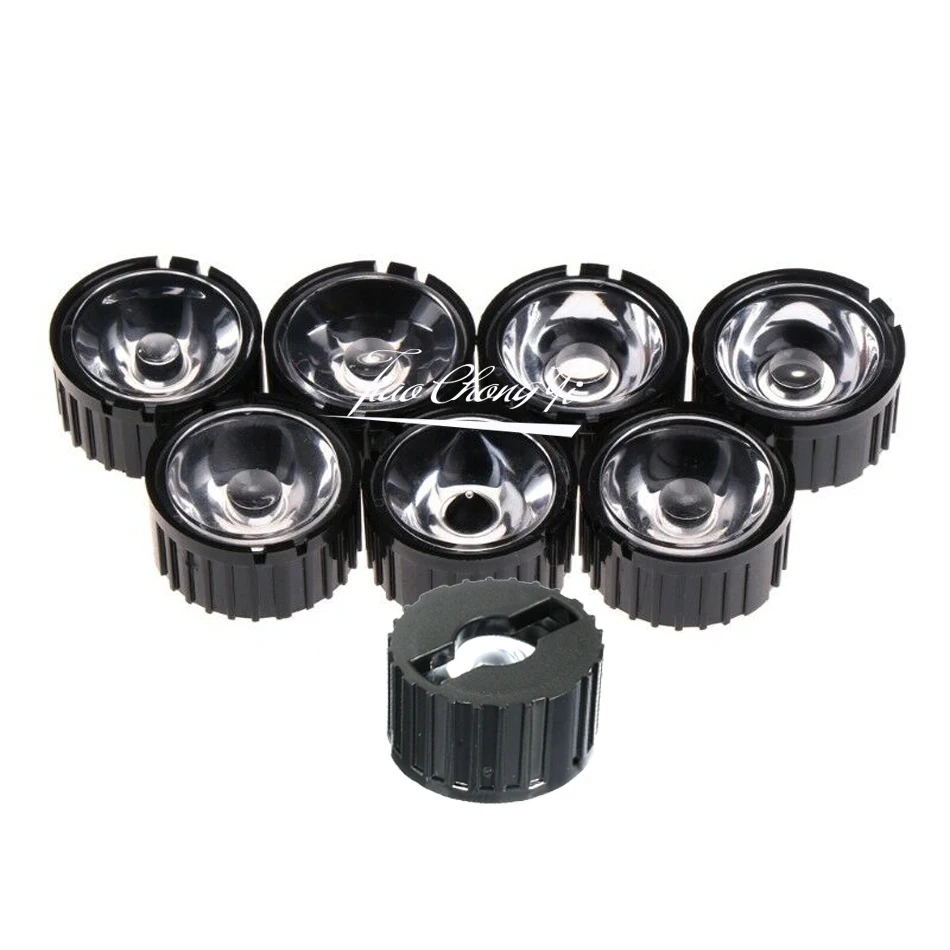 5 8 10 15 25 30 45 60 90 120 Degrees LED Lens 20mm PMMA Lens + Bracket For DIY 1W 3W 5W High Power LED Chip COB 50PCS
5 8 10 15 25 30 45 60 90 120 Degrees LED Lens 20mm PMMA Lens + Bracket For DIY 1W 3W 5W High Power LED Chip COB 50PCS