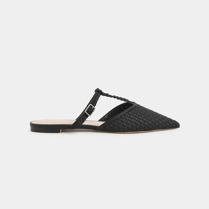Summer Women's Pointed Toe Flat-bottomed Half Slippers T-shaped Shallow Mouth Comfortable Sandals Slides Flats Shoes
Summer Women's Pointed Toe Flat-bottomed Half Slippers T-shaped Shallow Mouth Comfortable Sandals Slides Flats Shoes