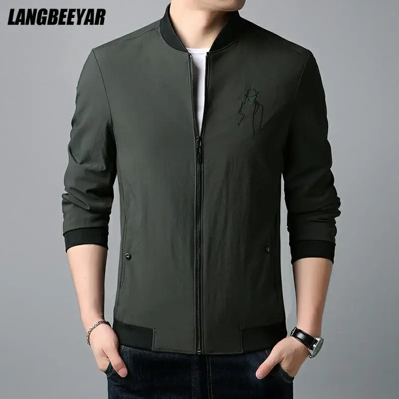 Top Quality New Brand Fashion Baseball Collar Plain Casual Jacket For Men Style Windbreaker Zipper Korean Coats Clothes Men
Top Quality New Brand Fashion Baseball Collar Plain Casual Jacket For Men Style Windbreaker Zipper Korean Coats Clothes Men