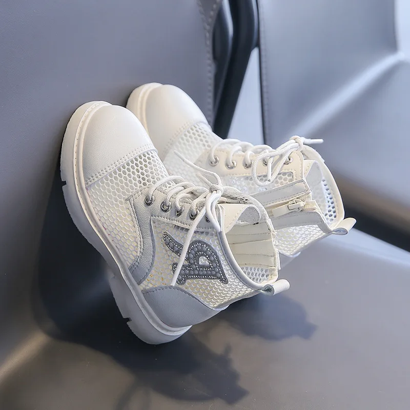Girls summer Martin boots 2021 new princess Rhinestone short boots baby British style breathable mesh boots
Girls summer Martin boots 2021 new princess Rhinestone short boots baby British style breathable mesh boots