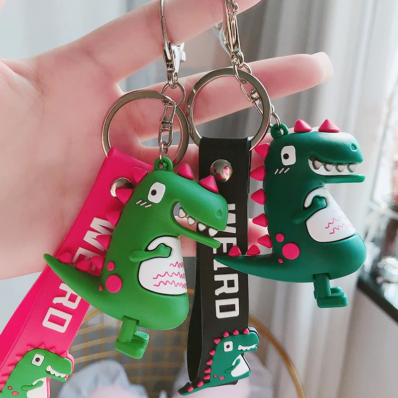 New Cartoon Lanyard for Key Chain PVC Dinosaur Keychain Funny Toy Keychain Car Key Ring Birthday Gifts for Children
New Cartoon Lanyard for Key Chain PVC Dinosaur Keychain Funny Toy Keychain Car Key Ring Birthday Gifts for Children