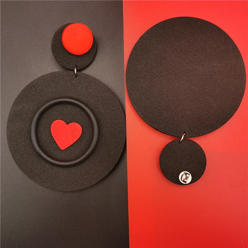 Marliwoo New Round Big Earrings For Women Love Jewelry Gift Wood Bead Drop Earrings Heart Accessories Party Festival Jewellery
Marliwoo New Round Big Earrings For Women Love Jewelry Gift Wood Bead Drop Earrings Heart Accessories Party Festival Jewellery