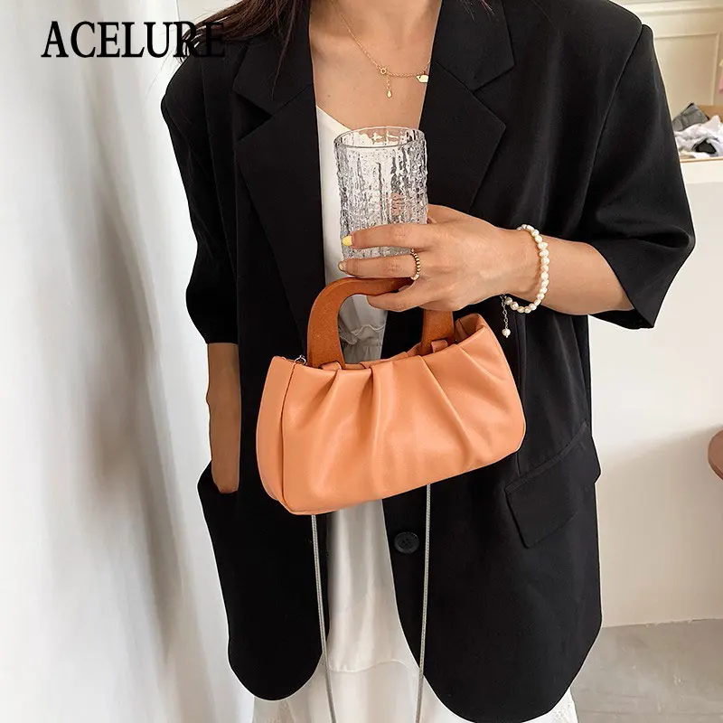 ACELURE Candy Color Hard Handle Handbags Shopper Purse Flap Small Casual Totes for Women Soft PU Leather Long Shoulder Bags
ACELURE Candy Color Hard Handle Handbags Shopper Purse Flap Small Casual Totes for Women Soft PU Leather Long Shoulder Bags