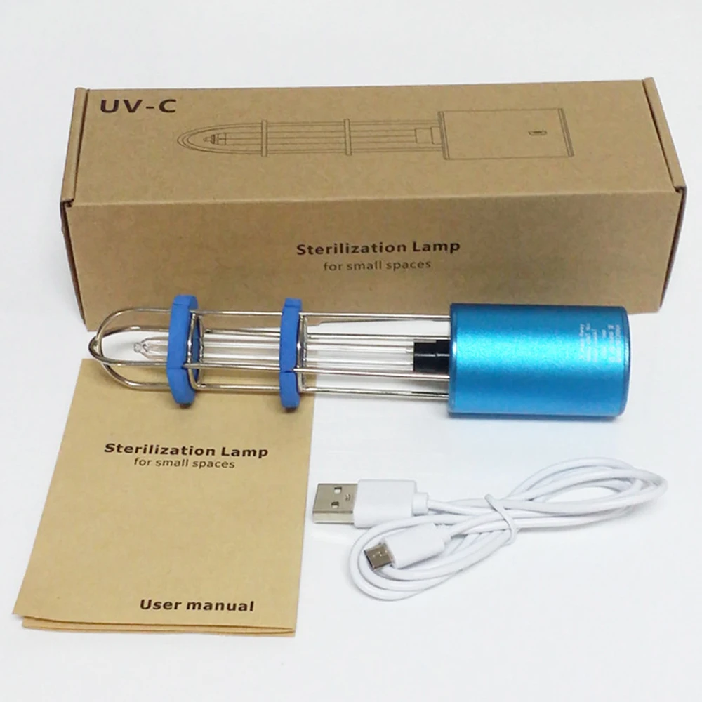 DC5V Rechargeable Ultraviolet Sterilizer Light Bulb 5W Disinfection Bacterial Lamp for Car Ozone Sterilizer Kill Mites Home Lamp
DC5V Rechargeable Ultraviolet Sterilizer Light Bulb 5W Disinfection Bacterial Lamp for Car Ozone Sterilizer Kill Mites Home Lamp
