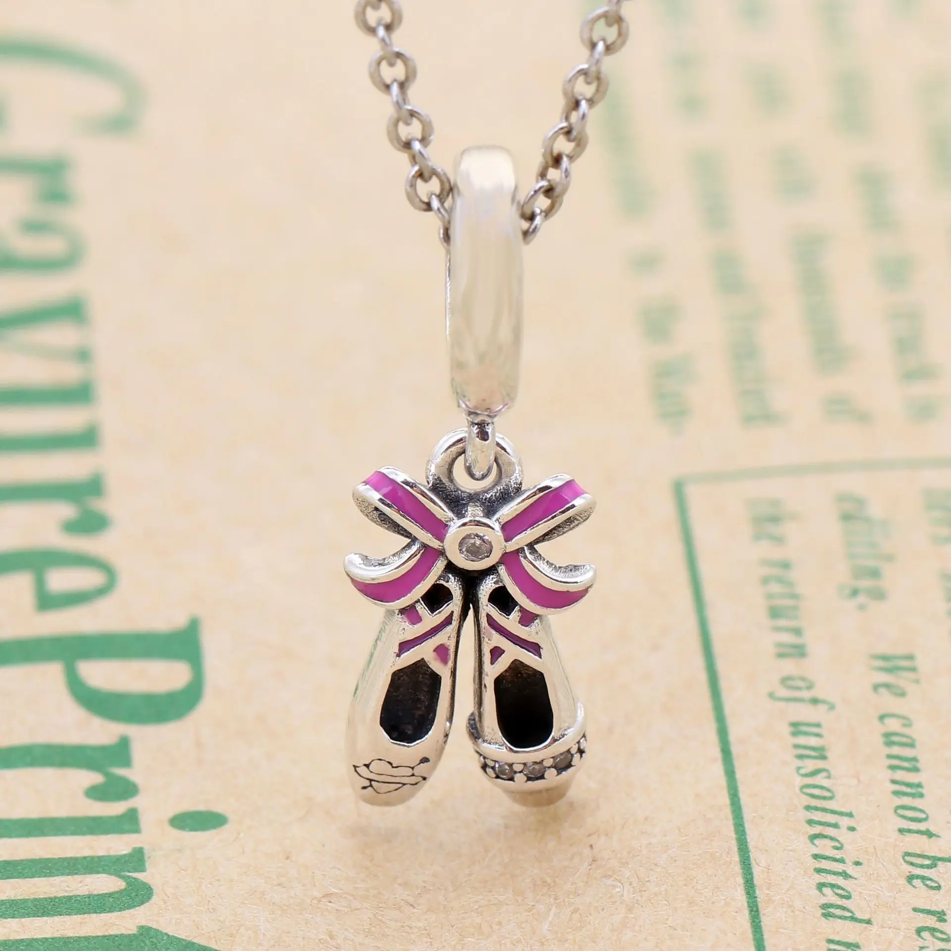 Claudia S925 Sterling Silver Beaded Bracelet Women Punk Ballet Shoes Beads Fit Original Charms Necklace
Claudia S925 Sterling Silver Beaded Bracelet Women Punk Ballet Shoes Beads Fit Original Charms Necklace