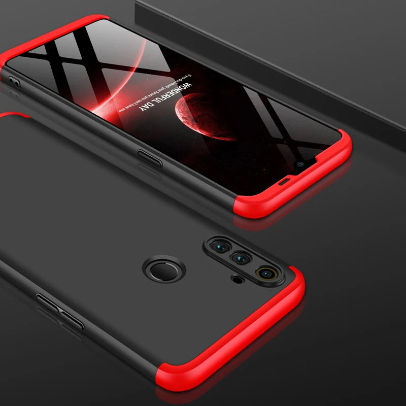 For OPPO Realme C3 Case 360 Degree Full Body Hard Cover Case for OPPO Realme C3 Hybrid Shockproof Case + Phone Protective Film
For OPPO Realme C3 Case 360 Degree Full Body Hard Cover Case for OPPO Realme C3 Hybrid Shockproof Case + Phone Protective Film