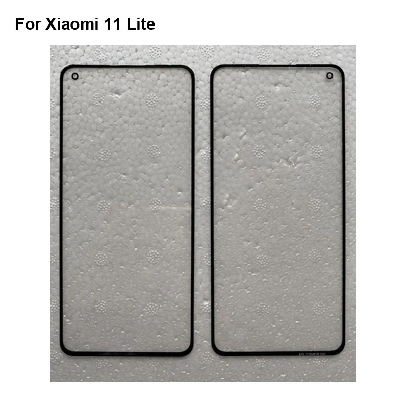 Высокое качество для Xiaomi mi 11 Lite фронтальная внешняя стеклянная линза сенсорный экран внешнее стекло без гибкого кабеля для Xiaomi mi11 Lite 
Высокое качество для Xiaomi mi 11 Lite фронтальная внешняя стеклянная линза сенсорный экран внешнее стекло без гибкого кабеля для Xiaomi mi11 Lite