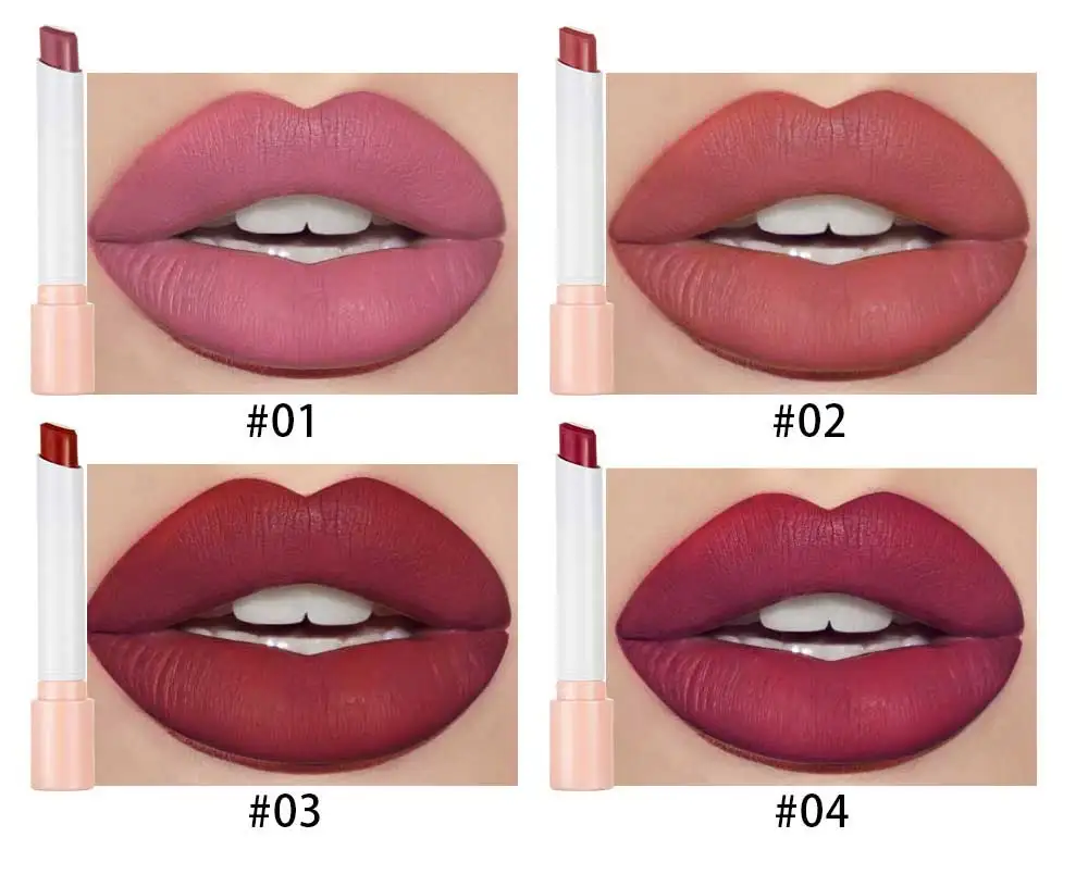 Creative Cigarette Lipstick 12 Colors Velvet Matte Long Lasting Waterproof Lipstick Sexy Nude Non-Stick Cup Lips Makeup
Creative Cigarette Lipstick 12 Colors Velvet Matte Long Lasting Waterproof Lipstick Sexy Nude Non-Stick Cup Lips Makeup