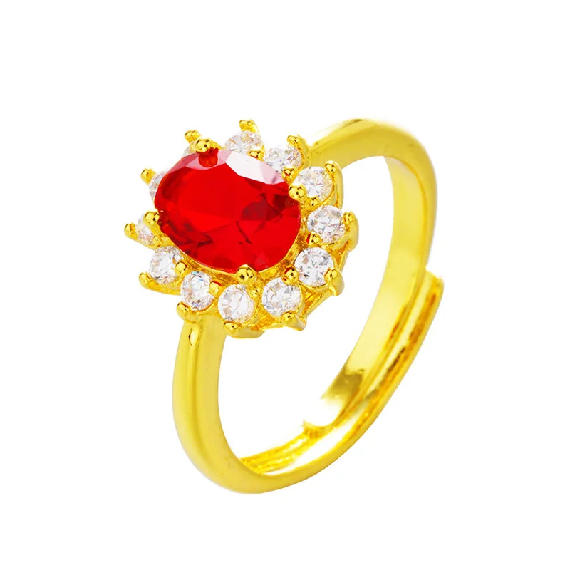 OMHXFC RI191 Wholesale European Fashion Fine Hot Woman Girl Party Birthday Wedding Gift Flower Oval AAA Zircon 24KT Gold Ring
OMHXFC RI191 Wholesale European Fashion Fine Hot Woman Girl Party Birthday Wedding Gift Flower Oval AAA Zircon 24KT Gold Ring