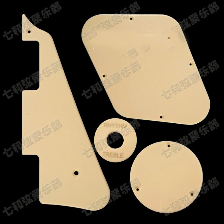 A set of 4 Pcs Cream Guitar Pickguard,Cavity Cover,Switch Cover,Pickup Selector Plate For Electric guitar
A set of 4 Pcs Cream Guitar Pickguard,Cavity Cover,Switch Cover,Pickup Selector Plate For Electric guitar
