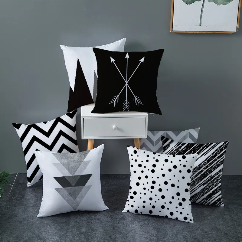 Fuwatacchi White and Black Stripe Wove Throw Pillow Case Geometric Cushion Covers for Home Sofa Chair Decorative Pillowcases New
Fuwatacchi White and Black Stripe Wove Throw Pillow Case Geometric Cushion Covers for Home Sofa Chair Decorative Pillowcases New