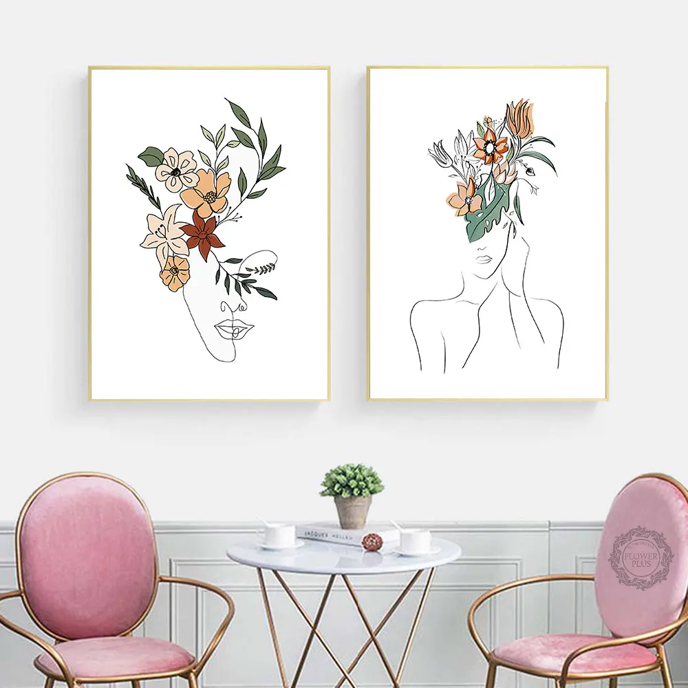 Girl With Flower Poster Abstract Canvas Painting Minimalist Line Draw Art Print Nordic Wall Picture For Living Room Home Decor
Girl With Flower Poster Abstract Canvas Painting Minimalist Line Draw Art Print Nordic Wall Picture For Living Room Home Decor