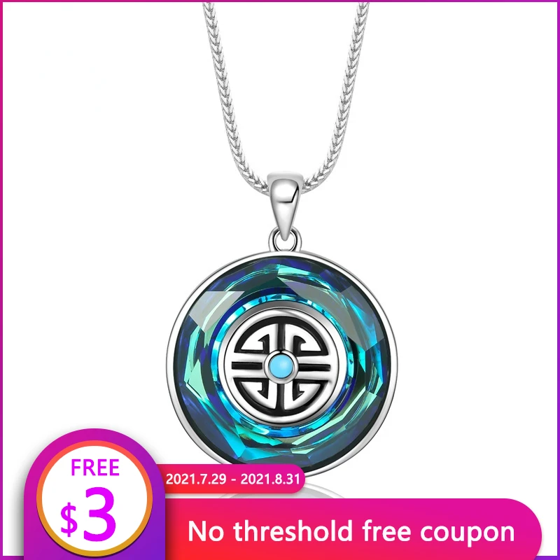 2021 New 925 Sterling Silver Chinese Fu Character Pendant Necklace for Women Lucky Crystal Fine Jewelry for Wedding Party Gifts
2021 New 925 Sterling Silver Chinese Fu Character Pendant Necklace for Women Lucky Crystal Fine Jewelry for Wedding Party Gifts