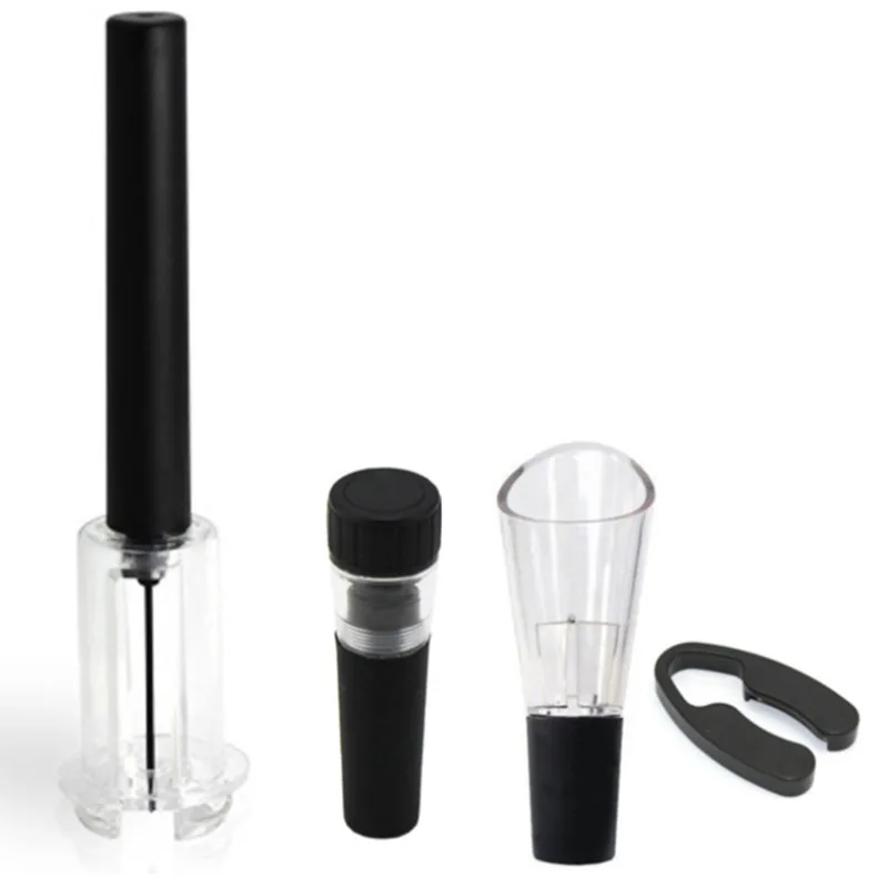 wine bottle opener Air pump corkscrew air pressure vacuum red wine corkscrew pin type corkscrew tool wine cork cap opener set
wine bottle opener Air pump corkscrew air pressure vacuum red wine corkscrew pin type corkscrew tool wine cork cap opener set