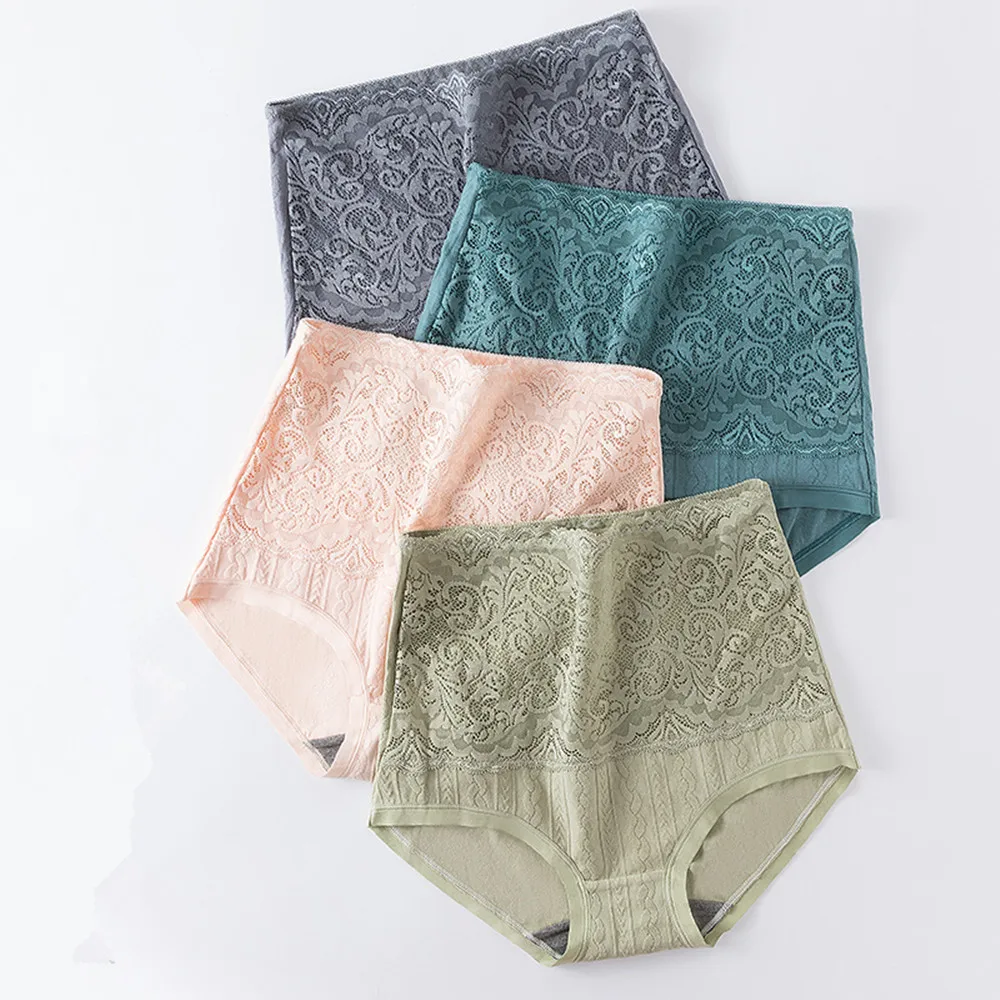 Трусы женские кружевные, бесшовные, с высокой талией
Трусы женские кружевные, бесшовные, с высокой талией