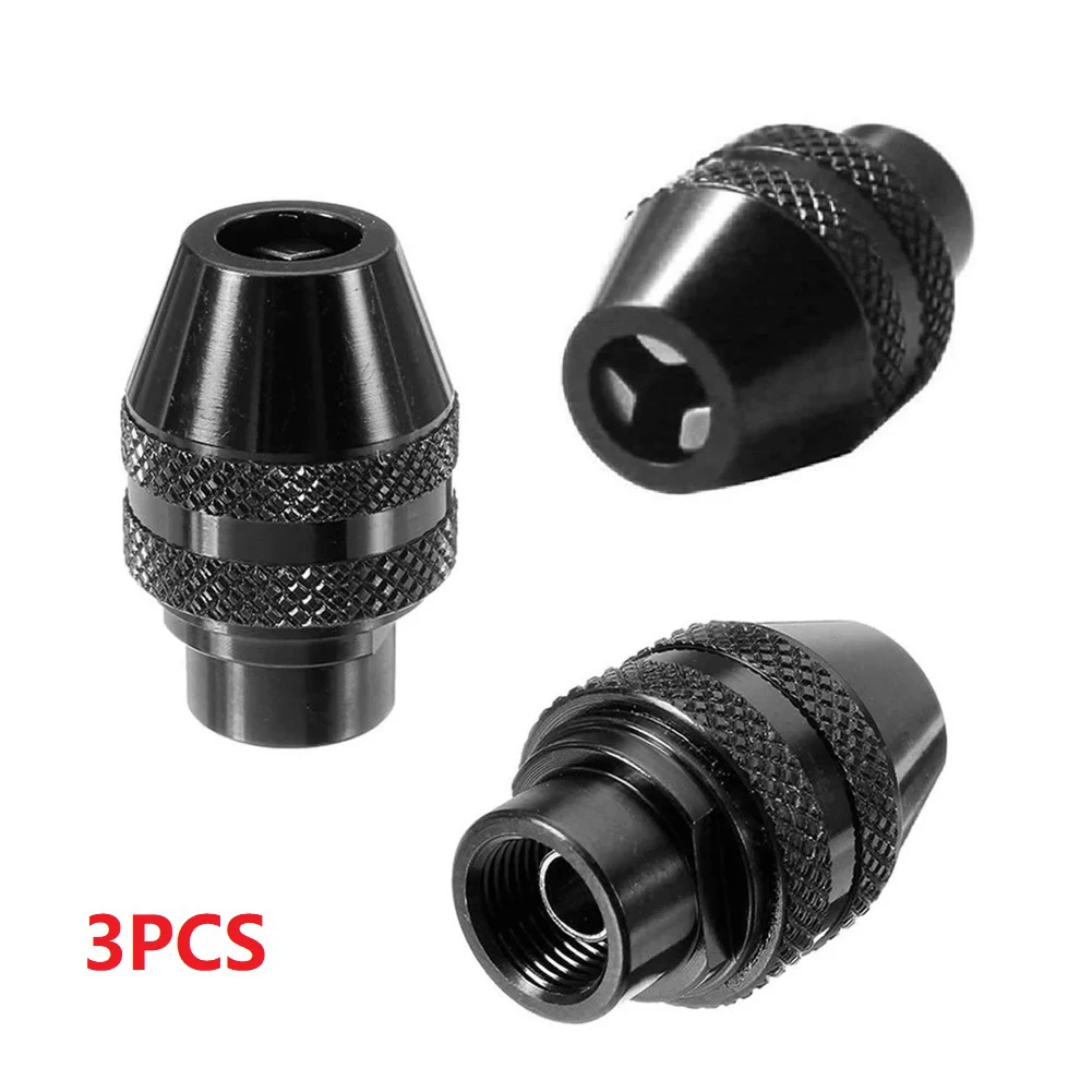 3pcs Drill Chuck 23.5*14mm Metal Black For 4486 Rotary Tools 3000 4000 7700 8200 Multi Quick Change Keyless Chuck
3pcs Drill Chuck 23.5*14mm Metal Black For 4486 Rotary Tools 3000 4000 7700 8200 Multi Quick Change Keyless Chuck