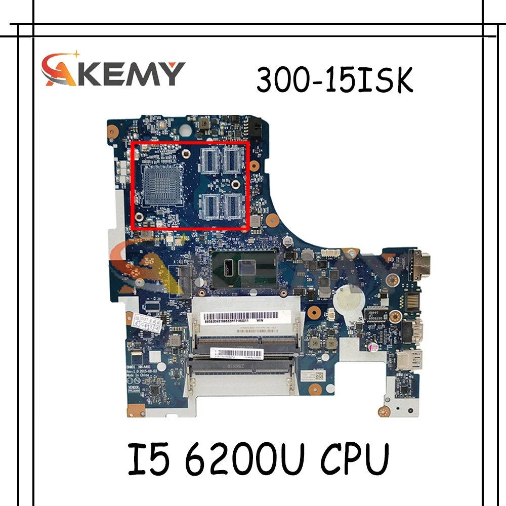 Akemy BMWQ1/BMWQ2 UMA NM-A482 материнская плата для ноутбука Lenovo Ideapad 300-15ISK ноутбук материнская плата 5B20K38179 процессор I5 6200U работы
Akemy BMWQ1/BMWQ2 UMA NM-A482 материнская плата для ноутбука Lenovo Ideapad 300-15ISK ноутбук материнская плата 5B20K38179 процессор I5 6200U работы