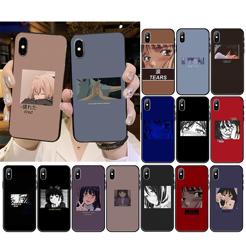 Sad Japanese Anime Aesthetic Phone case For iPhone 12mini 12 11 ProMax XS MAX XR SE2020 8 7 6 6S Plus X 5S Case
Sad Japanese Anime Aesthetic Phone case For iPhone 12mini 12 11 ProMax XS MAX XR SE2020 8 7 6 6S Plus X 5S Case