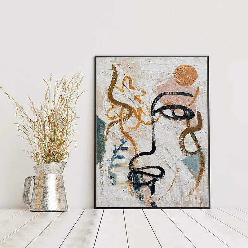 Abstract Human Face Graffiti Retro Matisse Posters and Prints Wall Art Canvas Painting Living Room Nordic Home Decor Painting
Abstract Human Face Graffiti Retro Matisse Posters and Prints Wall Art Canvas Painting Living Room Nordic Home Decor Painting