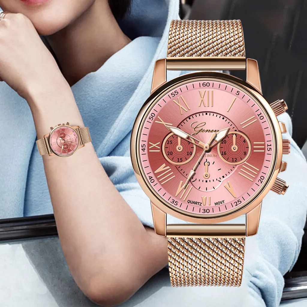 Fashion creative personality simple watch double layer ladies silicone mesh strap watch
Fashion creative personality simple watch double layer ladies silicone mesh strap watch