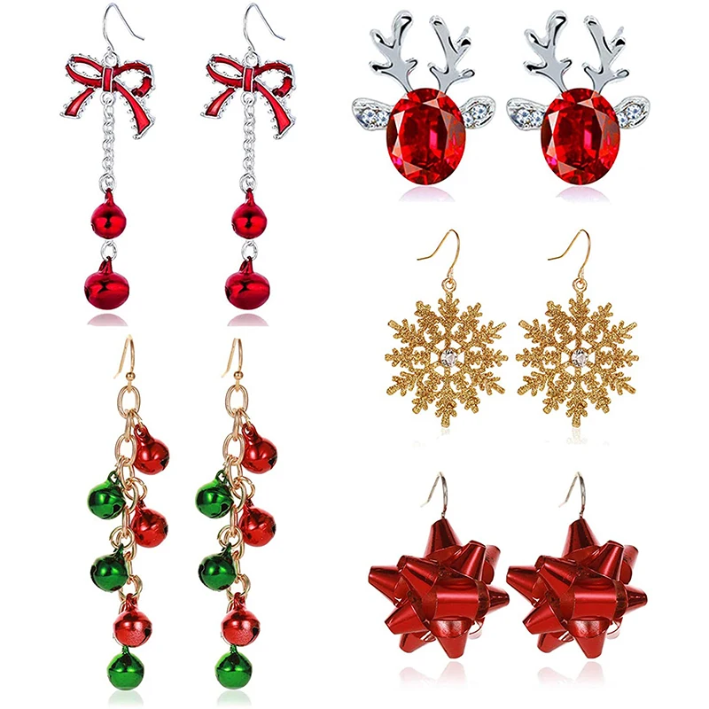 New Christmas Earrings Crystal Snowman Jewelry Christmas Tree Stud Earring For Women Creative Party Accessories Girl Gifts
New Christmas Earrings Crystal Snowman Jewelry Christmas Tree Stud Earring For Women Creative Party Accessories Girl Gifts