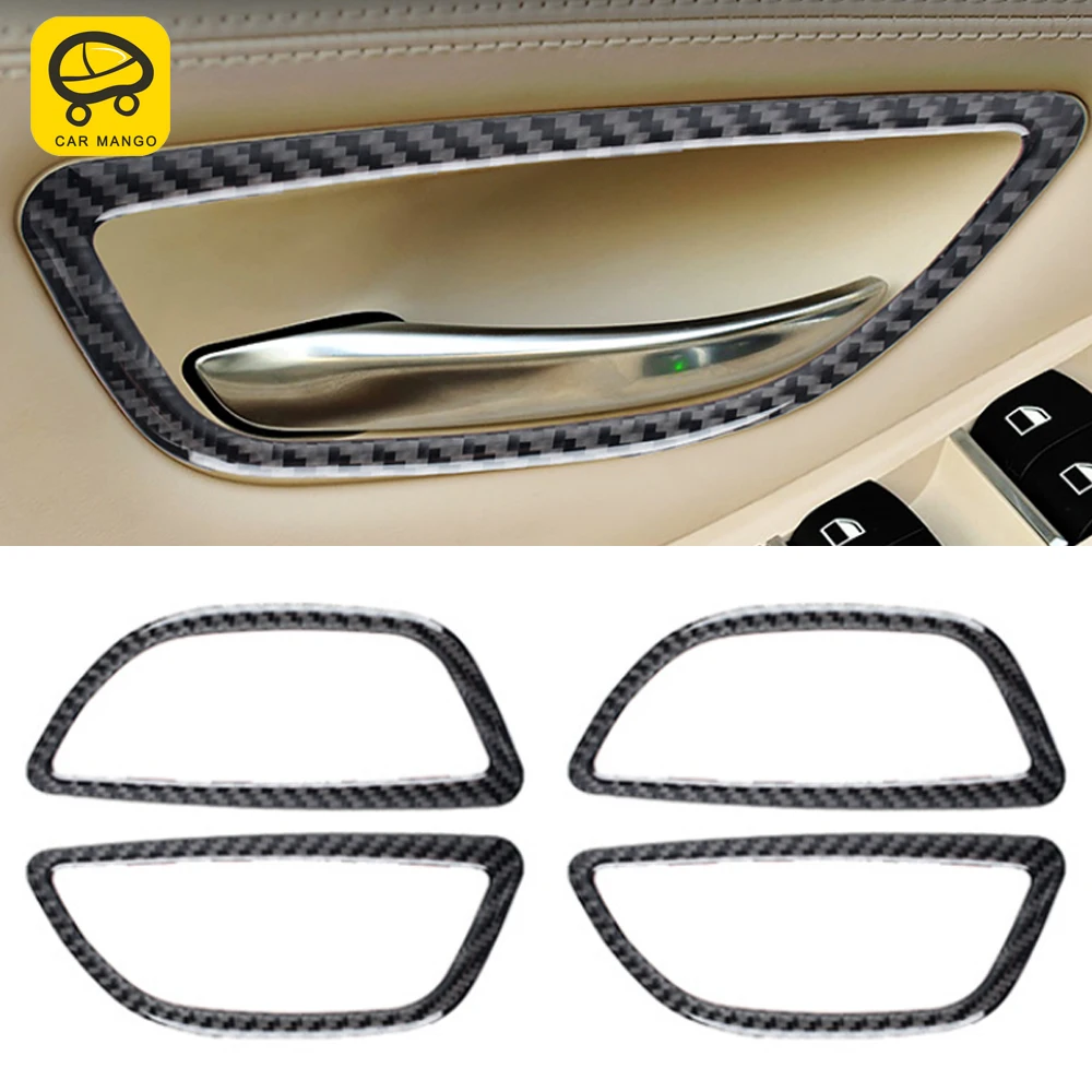 For BMW 5 Series F10 2011-2017 Carbon Fiber Car Accessories Inner Door Handle Cover Frame Sticker Trim Interior Decoration
For BMW 5 Series F10 2011-2017 Carbon Fiber Car Accessories Inner Door Handle Cover Frame Sticker Trim Interior Decoration