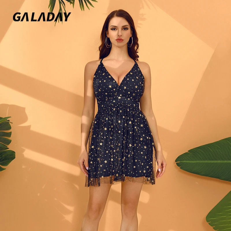 Galaday Summer Dress 2021 V-Neck Suspenders Sexy Sequin Dress Halter Nightclub A-Line Skirt Mini Dress Women Casual Party Dress
Galaday Summer Dress 2021 V-Neck Suspenders Sexy Sequin Dress Halter Nightclub A-Line Skirt Mini Dress Women Casual Party Dress