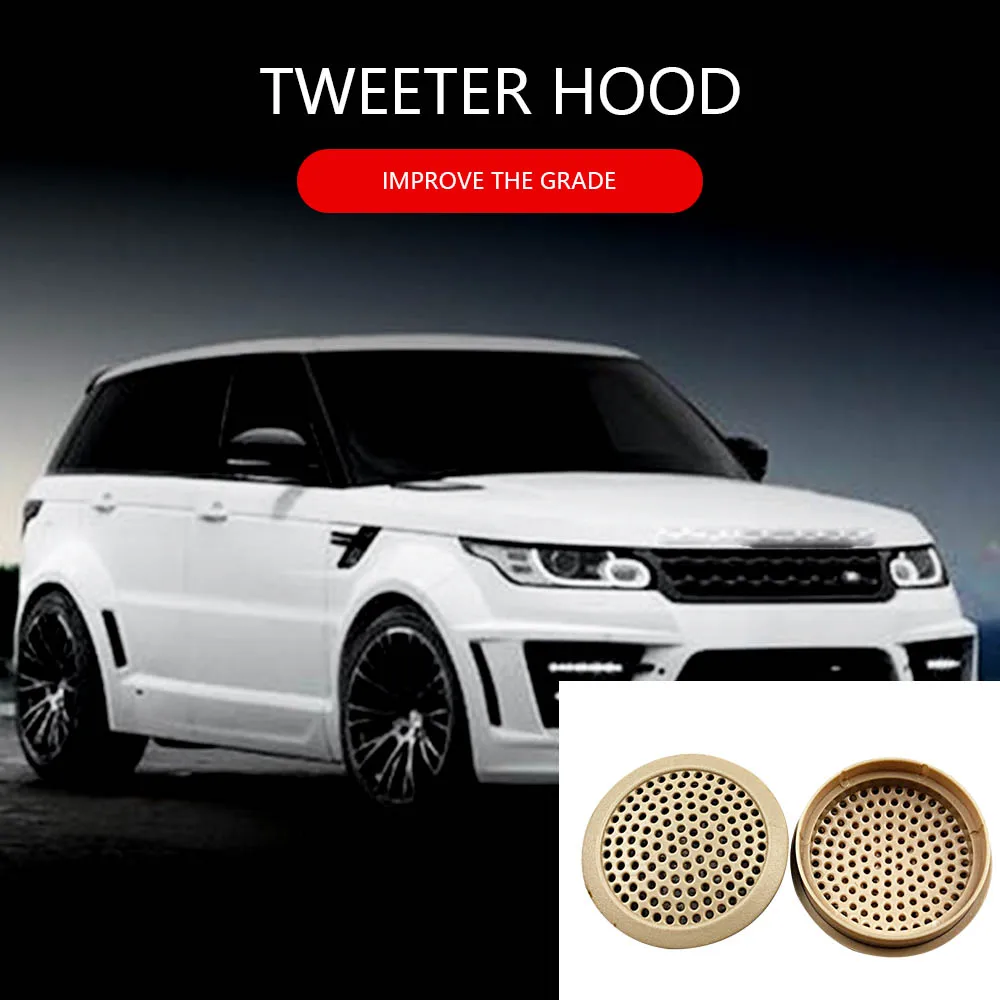Car tweeter cover For LR2 LR4 Range rover sport Discovery series HiFi high range speaker shell treble horn loudspeaker lid
Car tweeter cover For LR2 LR4 Range rover sport Discovery series HiFi high range speaker shell treble horn loudspeaker lid