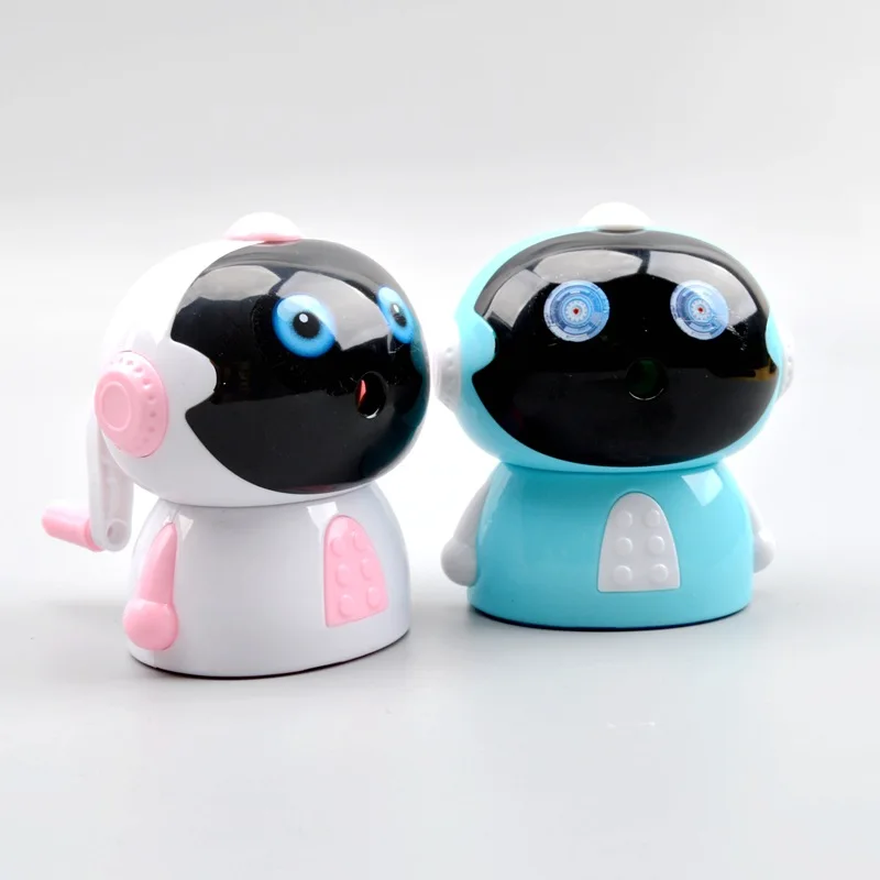 Children's hand-cranked pencil sharpener robot automatic in and out of pencil sharpener student portable pencil sharpener
Children's hand-cranked pencil sharpener robot automatic in and out of pencil sharpener student portable pencil sharpener