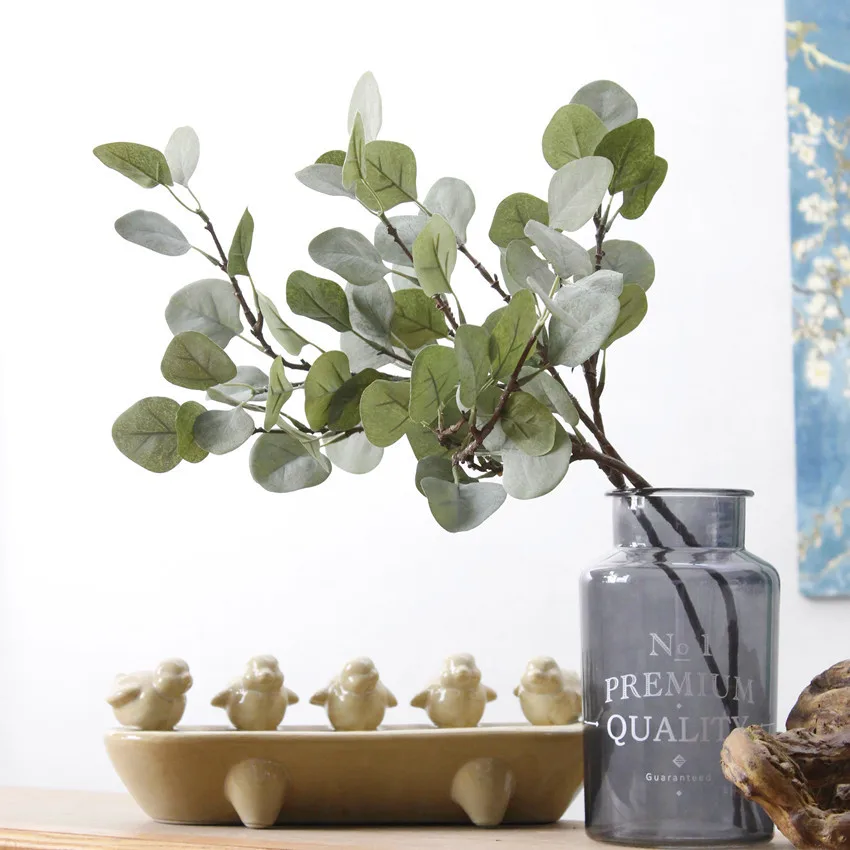10Pcs/lot wholesale Eucalyptus tree branches Flower arrangement faux foliage leaves for home table wedding DIY decoration
10Pcs/lot wholesale Eucalyptus tree branches Flower arrangement faux foliage leaves for home table wedding DIY decoration
