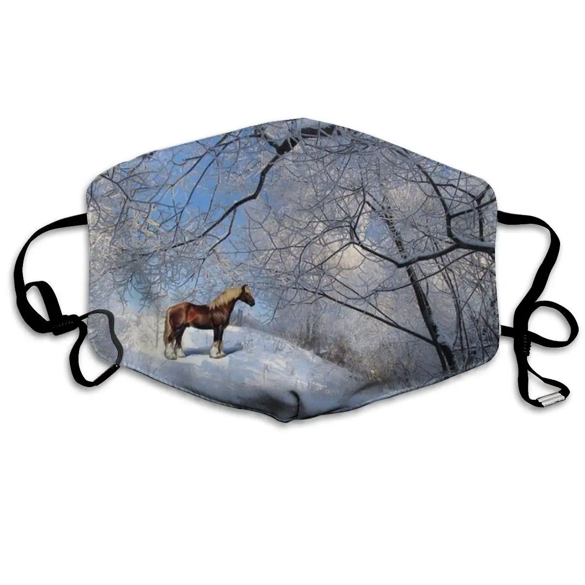 Mouth Mask Snow Horse Print Masks - Breathable Adjustable Windproof Mouth-Muffle, Camping Running for Women and Men
Mouth Mask Snow Horse Print Masks - Breathable Adjustable Windproof Mouth-Muffle, Camping Running for Women and Men