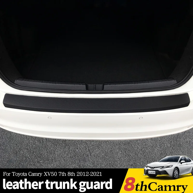 Car Rear Bumper Stickers For Toyota Camry XV50 7th 8th 2012-2021 Trunk Guard Plate Protect Tool Scratch Resistant Accessories
Car Rear Bumper Stickers For Toyota Camry XV50 7th 8th 2012-2021 Trunk Guard Plate Protect Tool Scratch Resistant Accessories