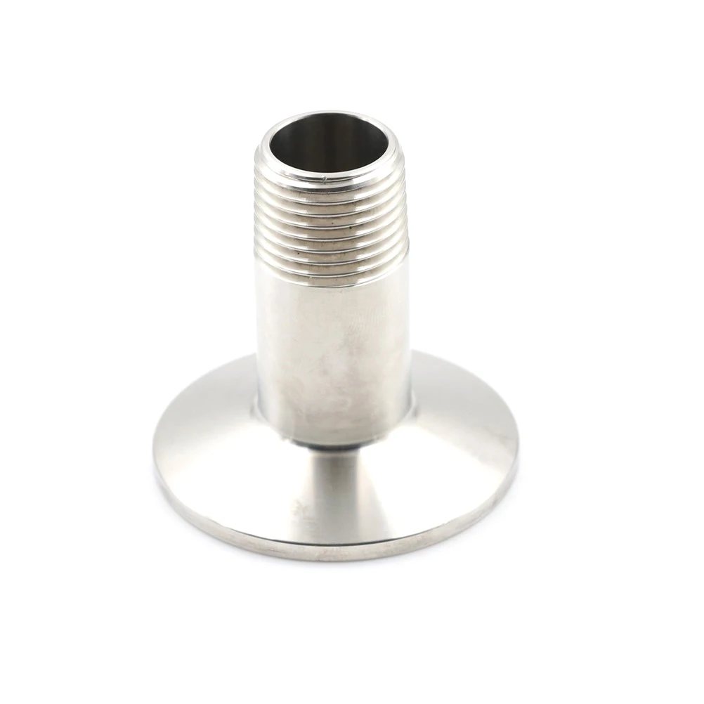 1PCS 1/2" DN15 Stainless Steel Sanitary Male Threaded Ferrule OD 50.5mm fit 1.5" Tri Clamp
1PCS 1/2" DN15 Stainless Steel Sanitary Male Threaded Ferrule OD 50.5mm fit 1.5" Tri Clamp